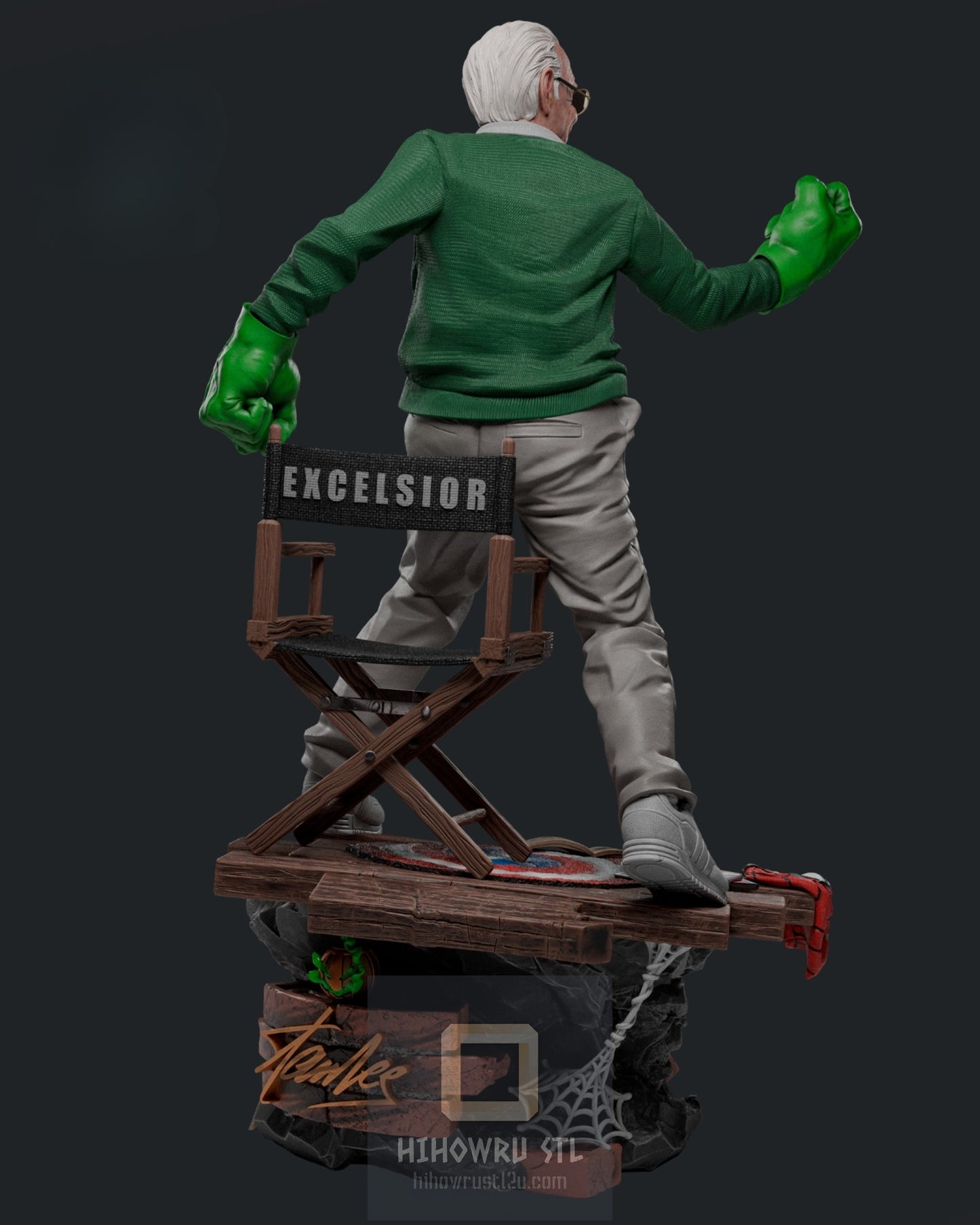 4533 Stan Lee - Marvel - STL 3D Print Files