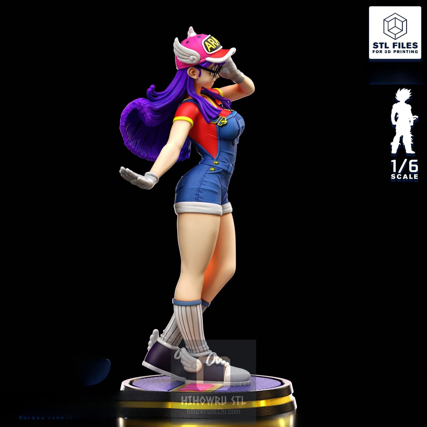 4586 Arale Norimaki - Dragon Ball - STL 3D Print Files