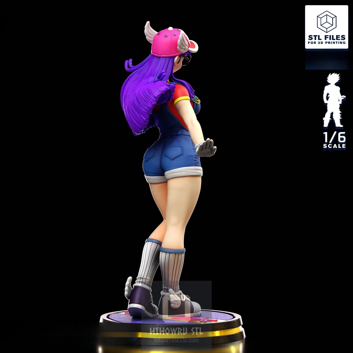 4586 Arale Norimaki - Dragon Ball - STL 3D Print Files