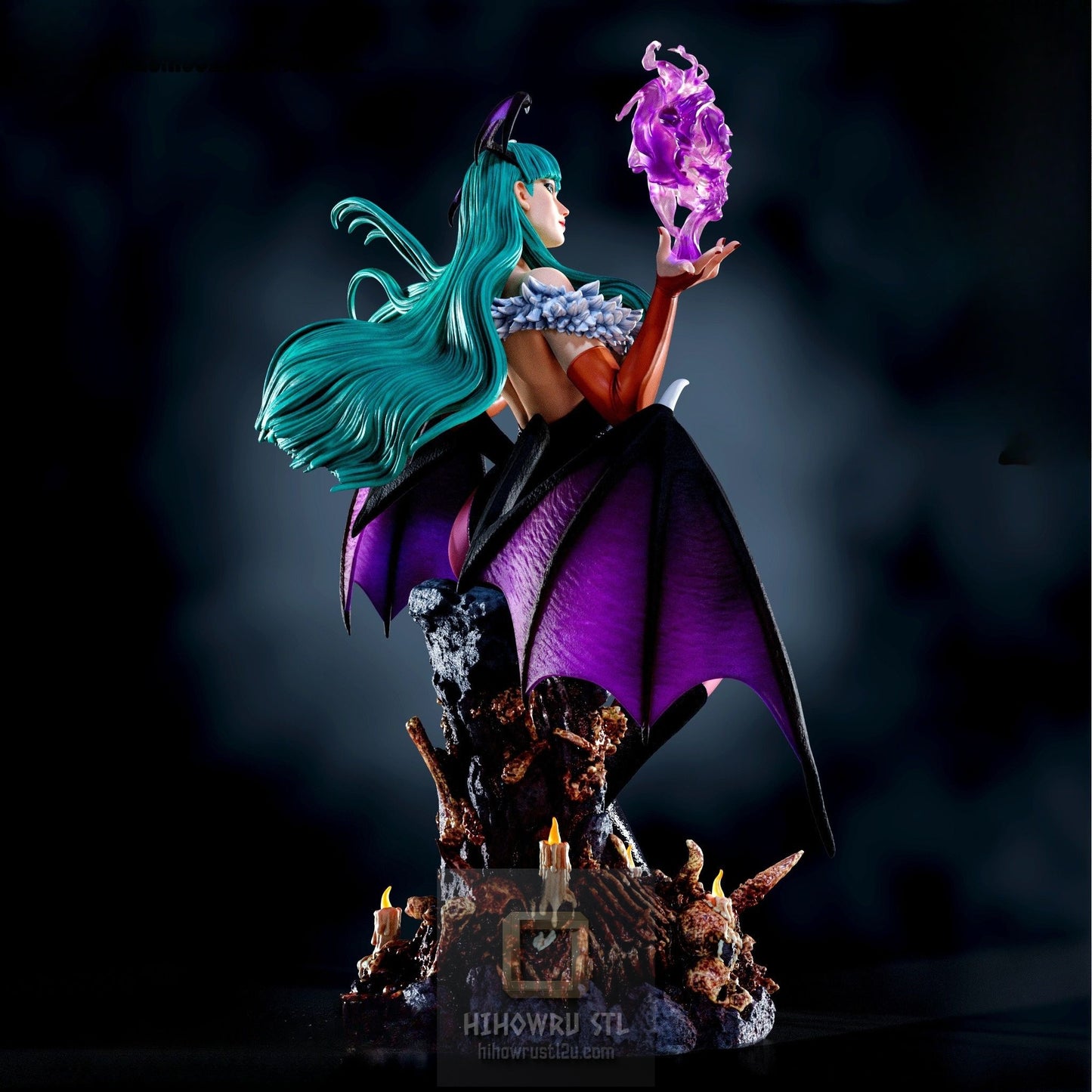 4922 Morrigan - Darkstalkers - STL 3D Print Files
