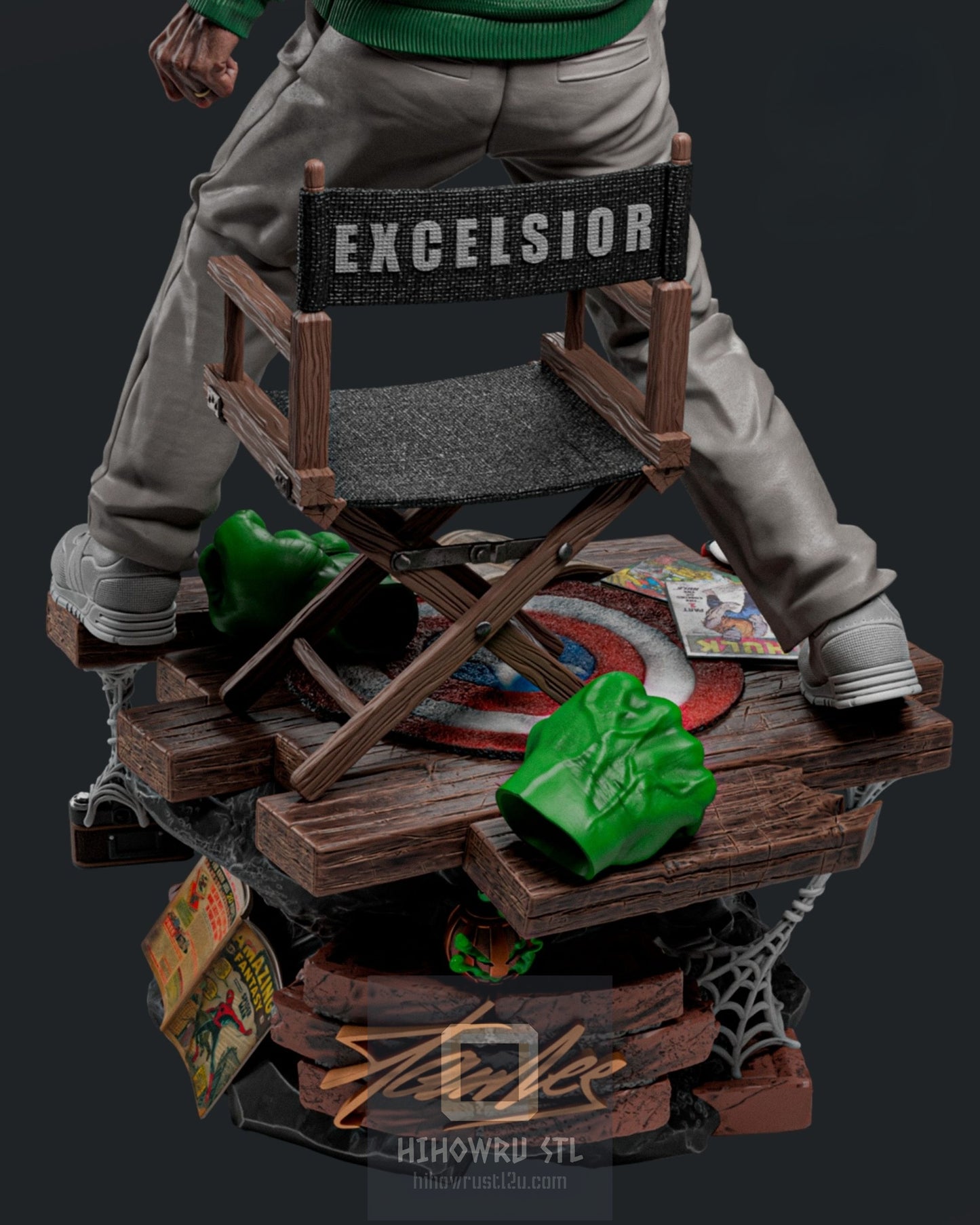 4533 Stan Lee - Marvel - STL 3D Print Files