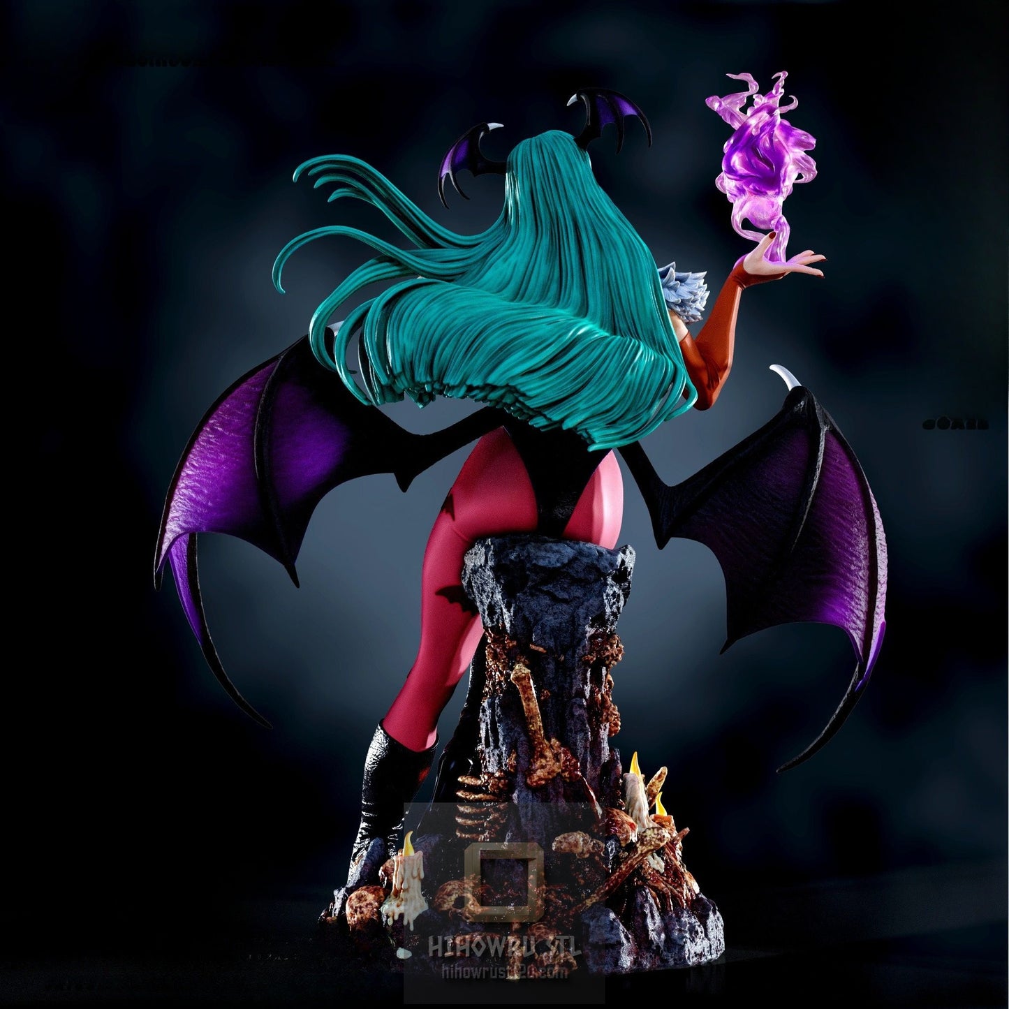 4922 Morrigan - Darkstalkers - STL 3D Print Files