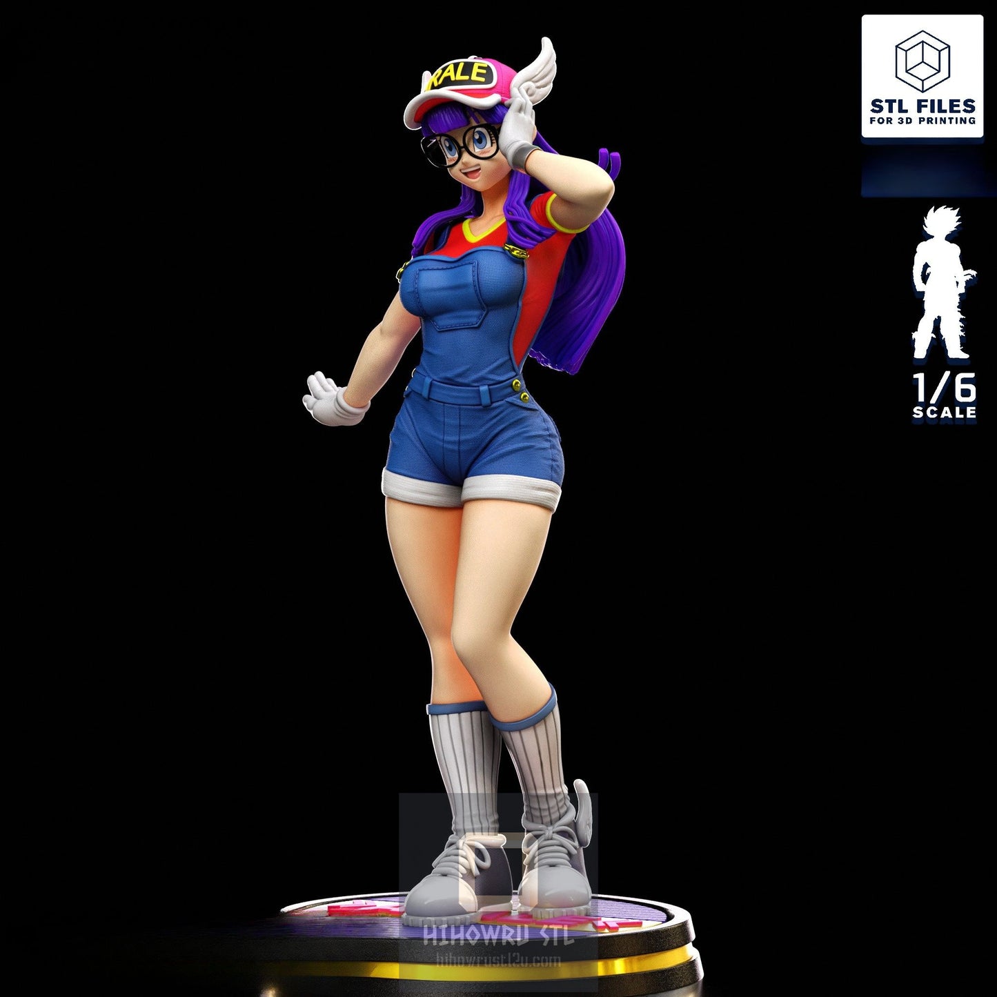 4586 Arale Norimaki - Dragon Ball - STL 3D Print Files