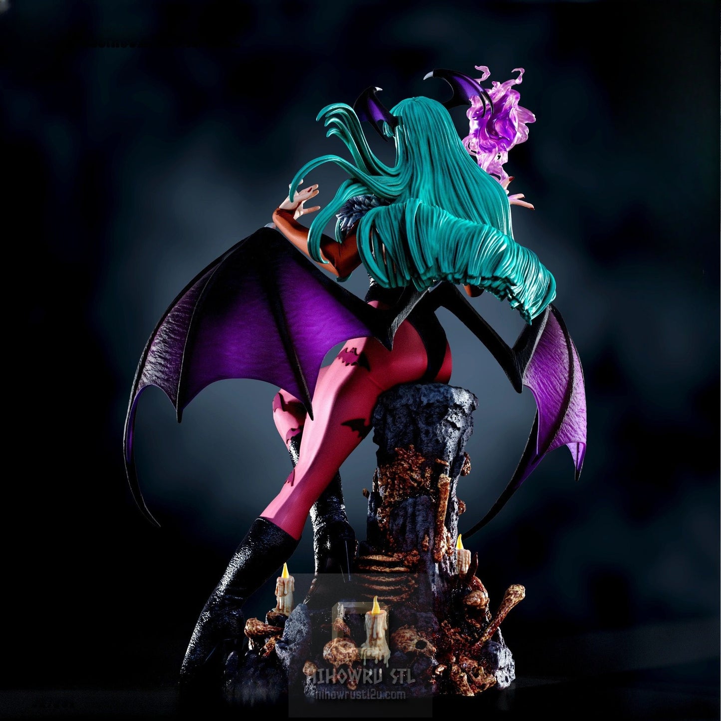 4922 Morrigan - Darkstalkers - STL 3D Print Files