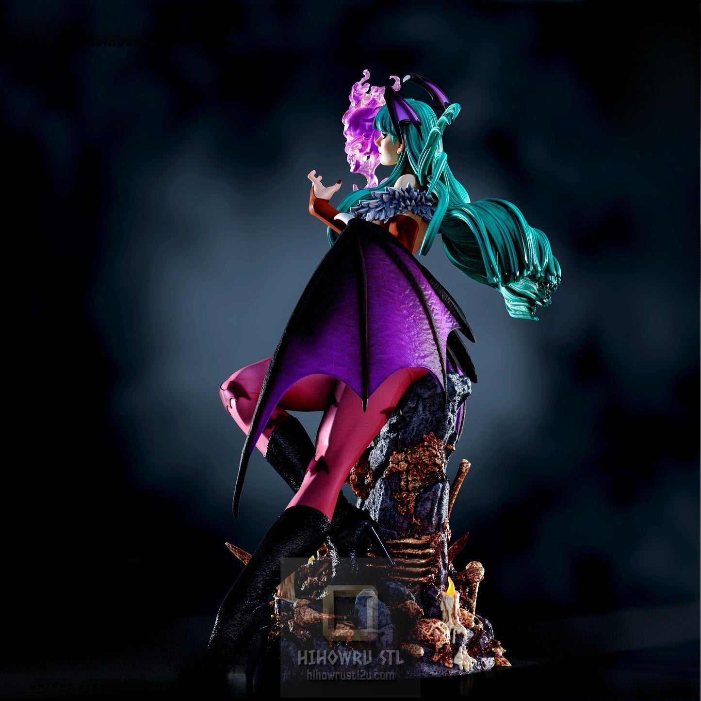 4922 Morrigan - Darkstalkers - STL 3D Print Files