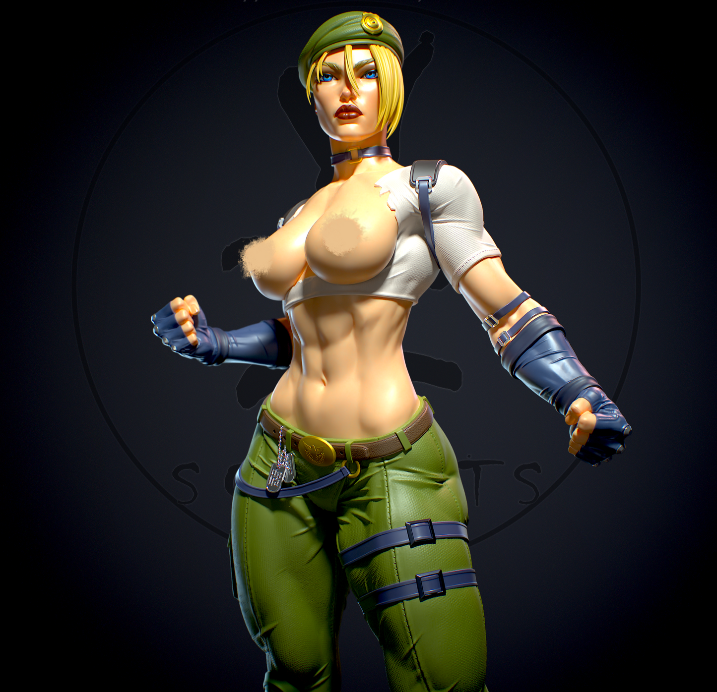 Sonya Blade NSFW - Mortal Kombat - STL 3D Print Files