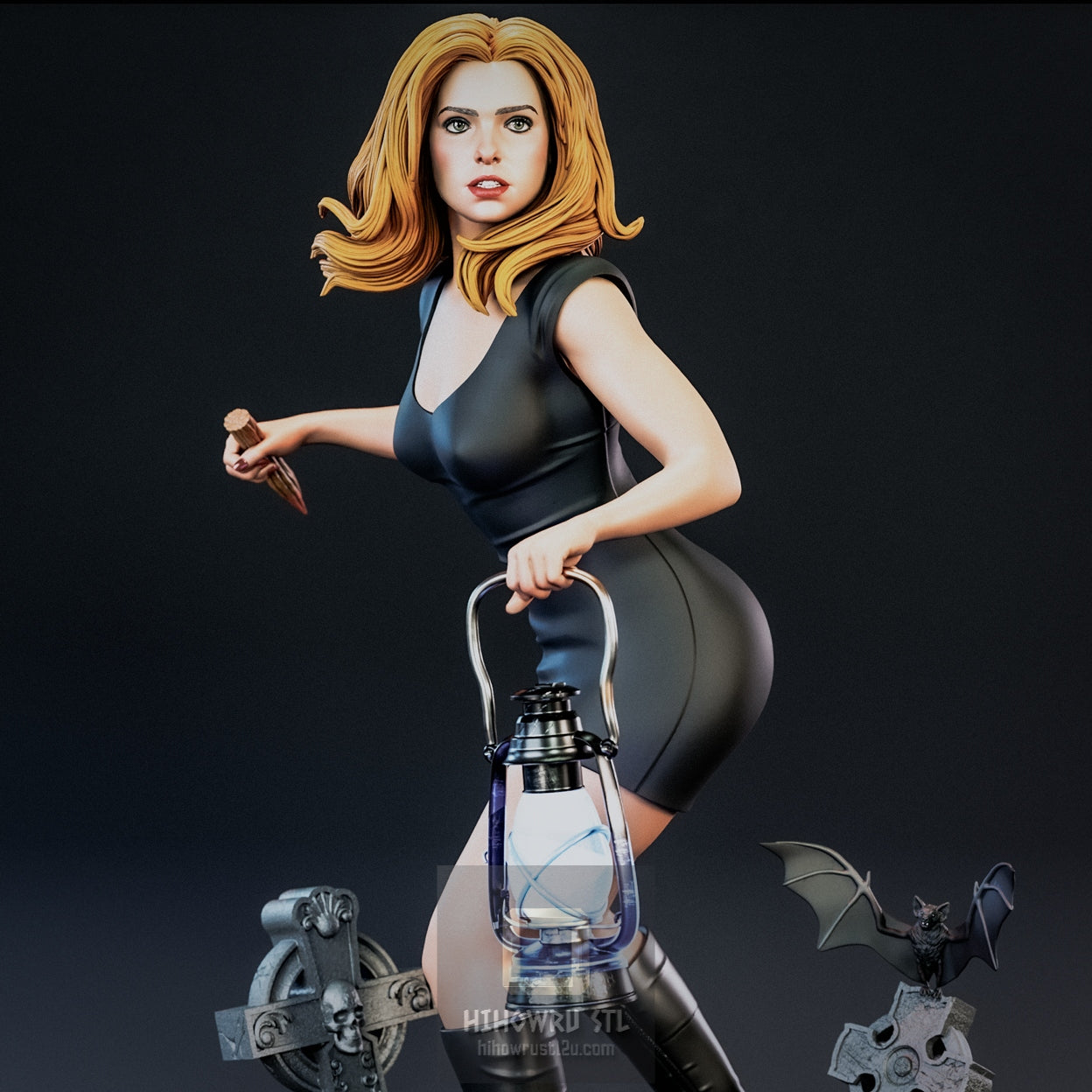 5024 Buffy Summers NSFW - Buffy the Vampire Slayer - STL 3D Print Files