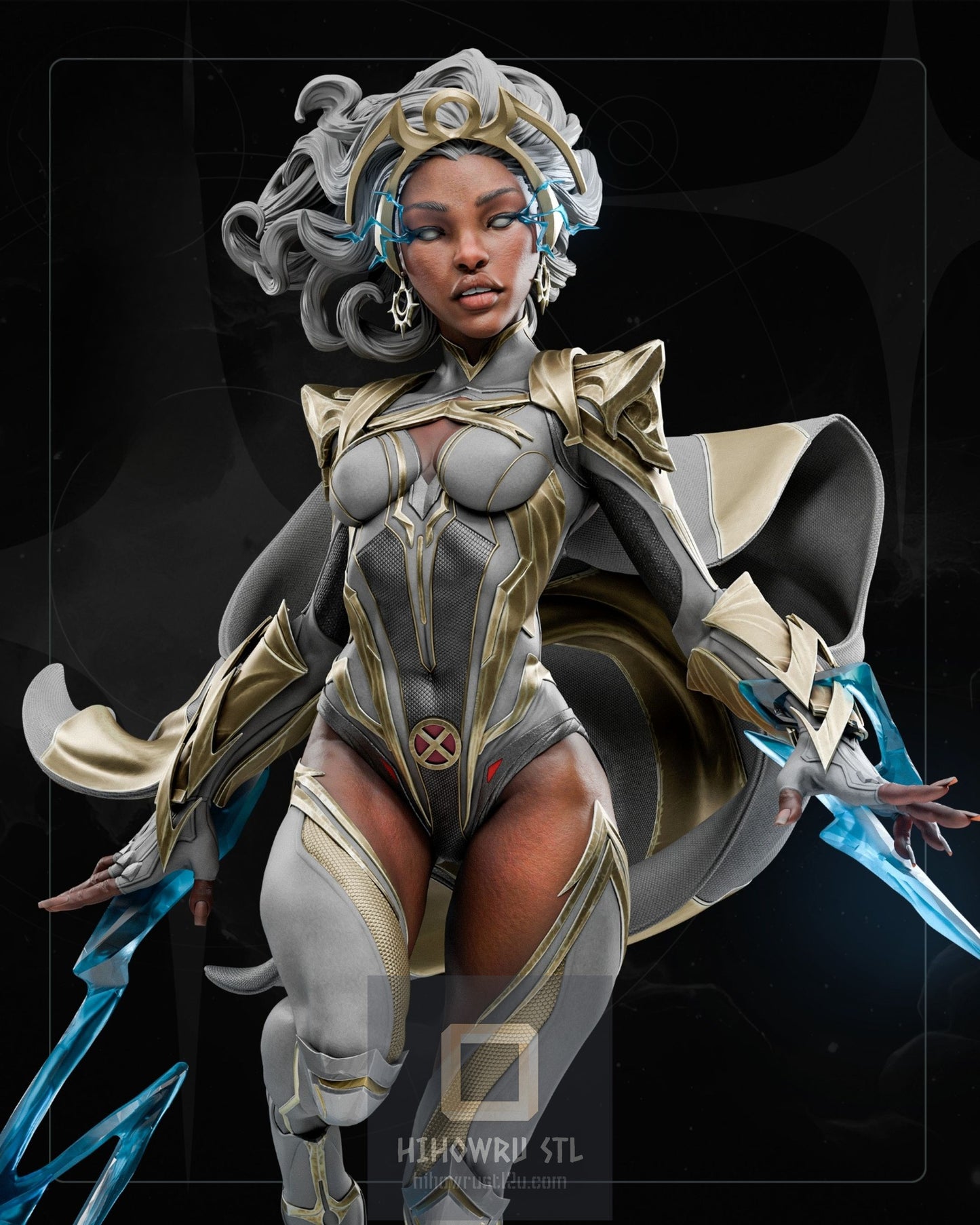 4421 Storm - X-men - STL 3D Print Files