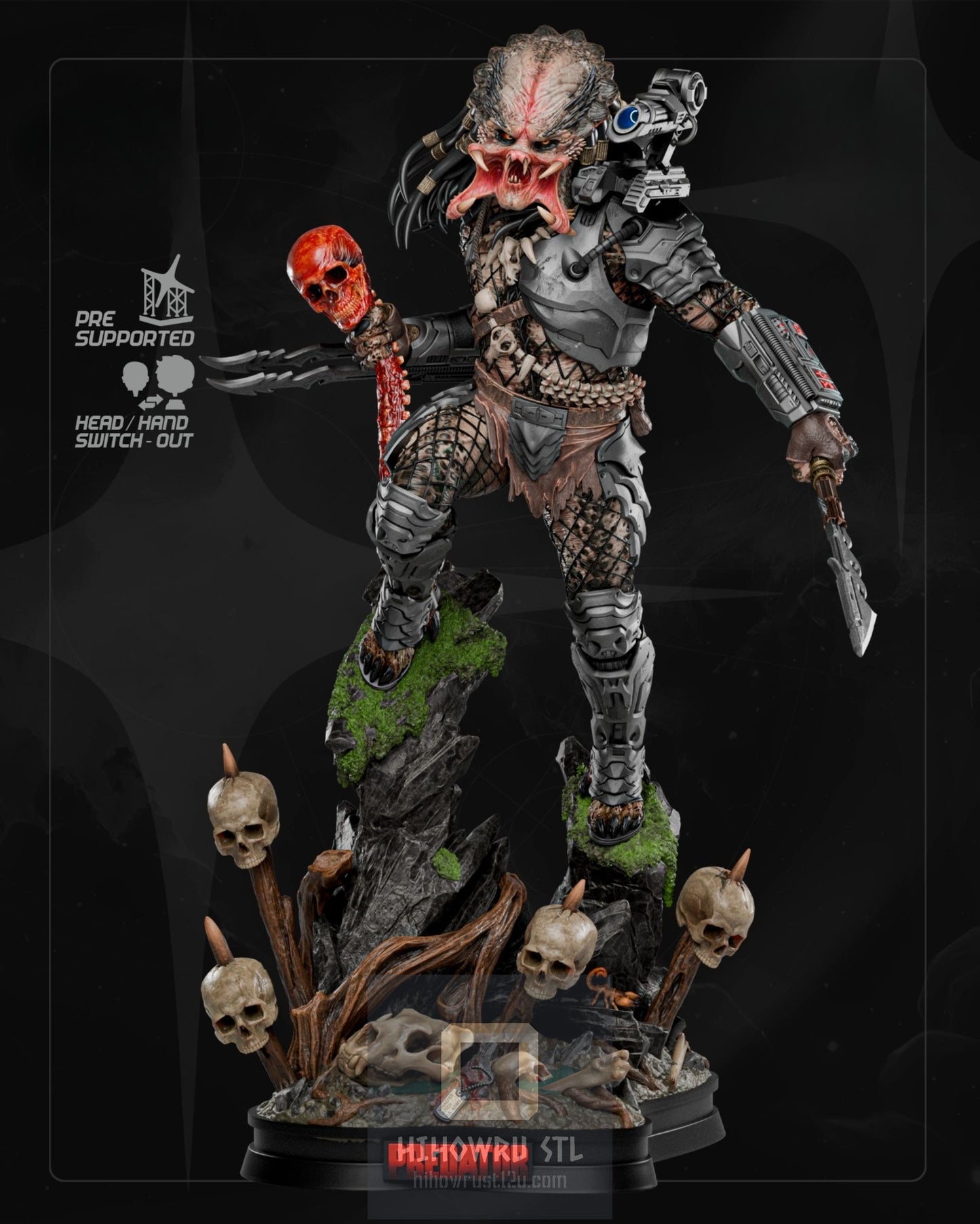 4823 Predator - STL 3D Print Files