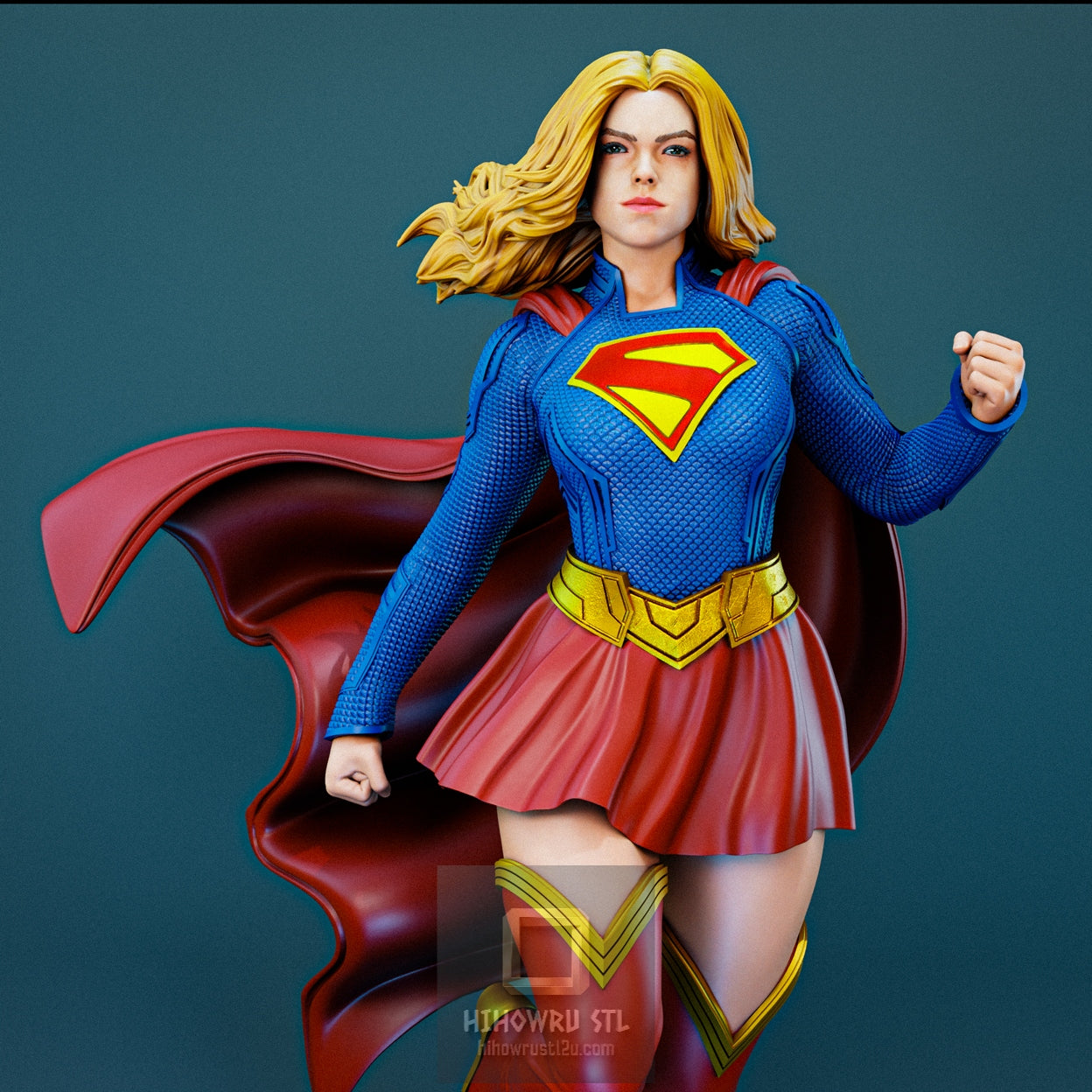 4936 Supergirl - DC Comics - STL 3D Print Files
