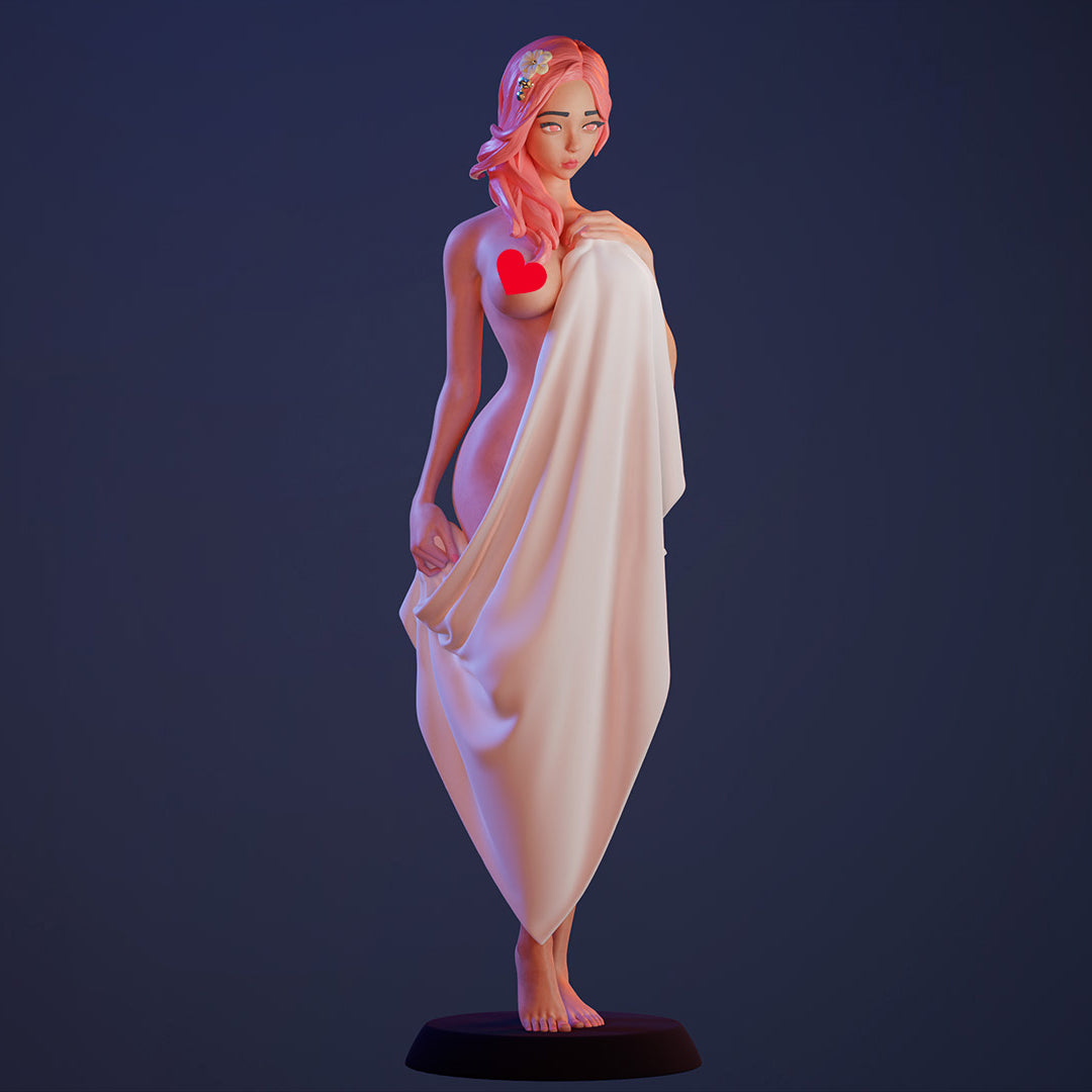 3769 FIVE Cute Girls NSFW In Towels - STL 3D Print Files