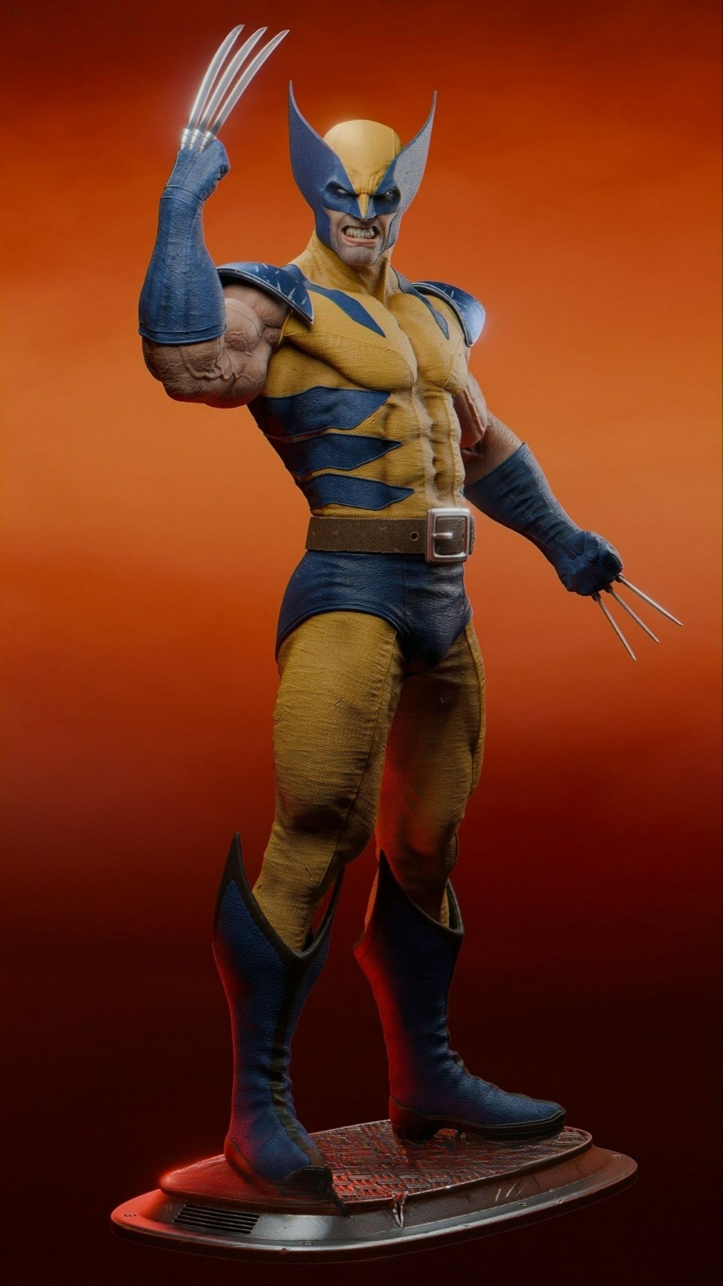 3126 WOLVERINE - X-MEN - STL 3D Print Files