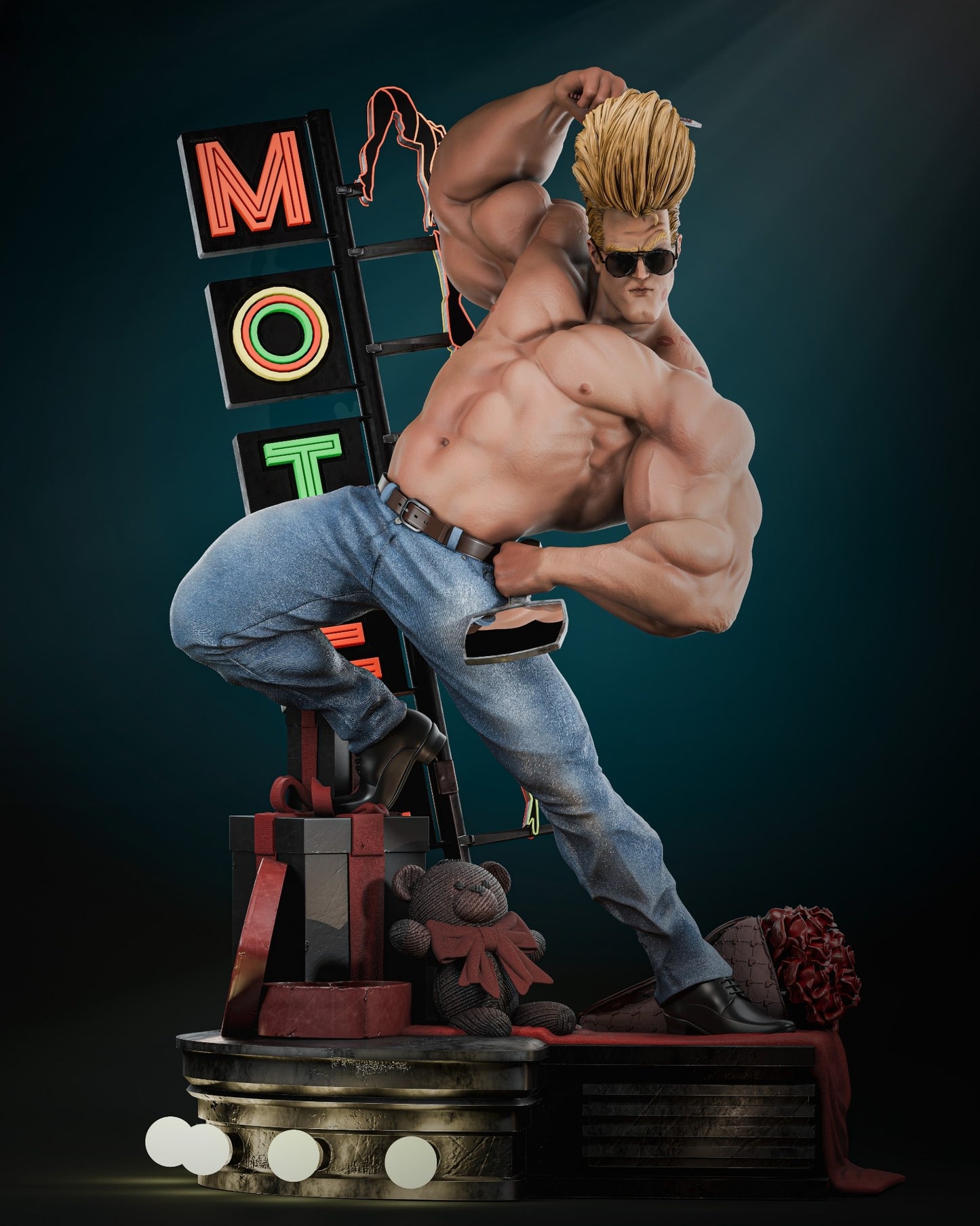 3215 Johnny Bravo - STL 3D Print Files