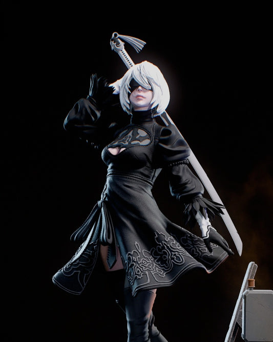 4265 2B - NIER AUTOMATA - STL 3D Print Files