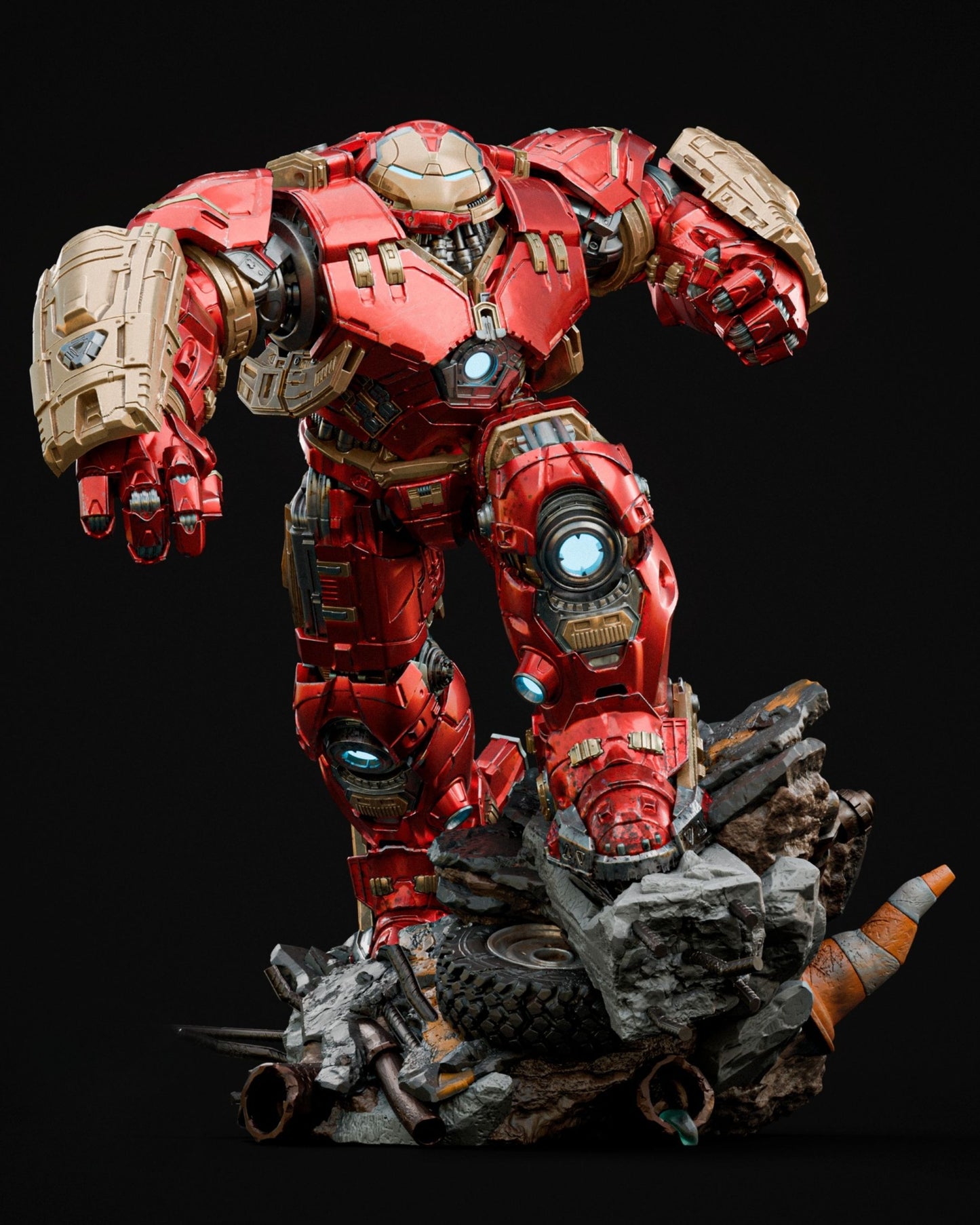 4420 Hulkbuster - Marvel Comics - STL 3D Print Files