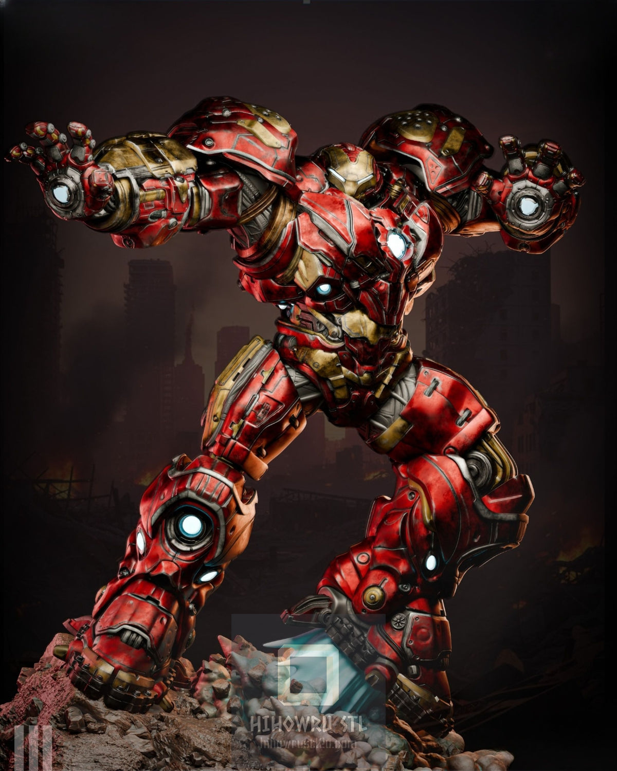 4488 Hulkbuster - Marvel Comics - STL 3D Print Files – My Stl