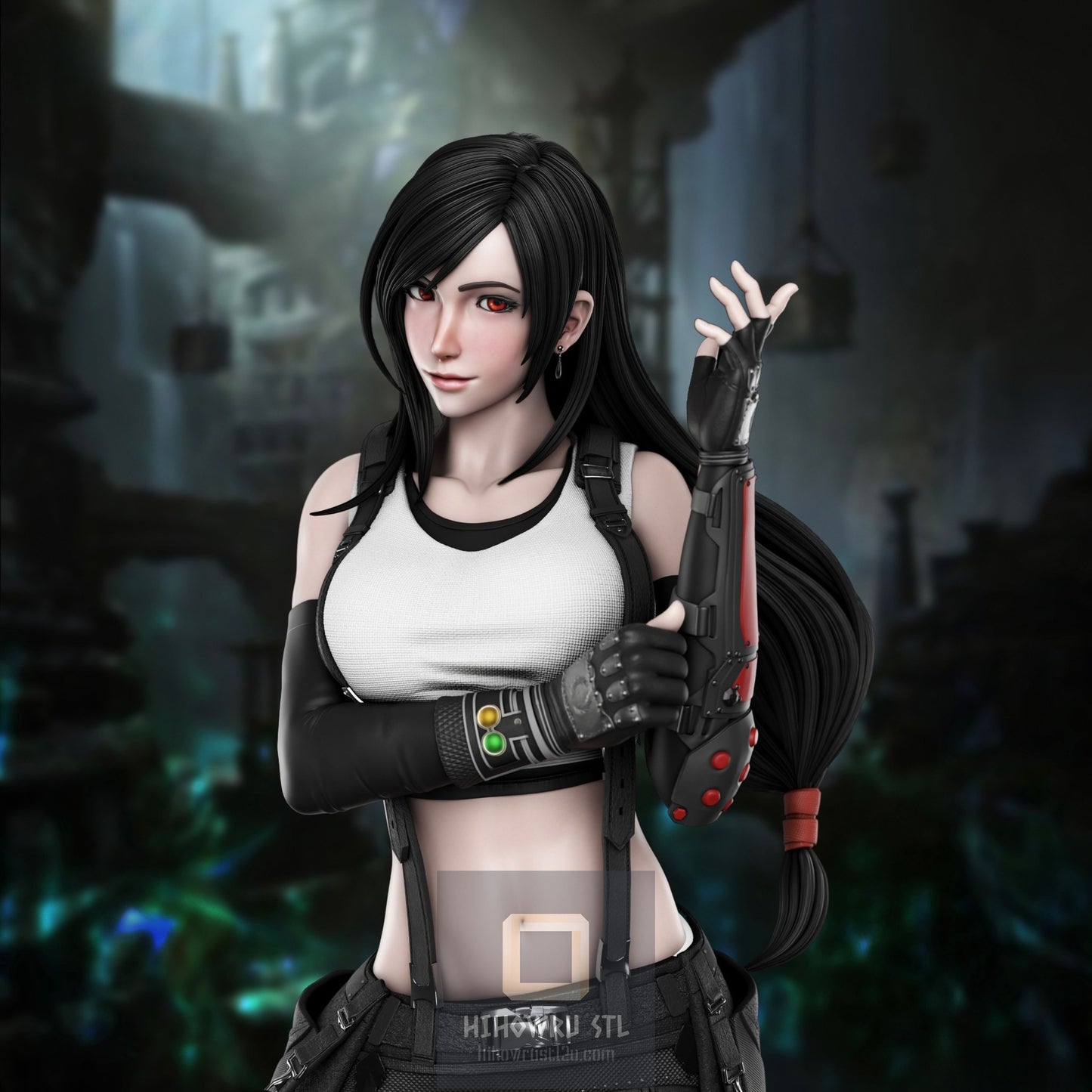 4604 Tifa Lockhart - Final Fantasy - STL 3D Print Files