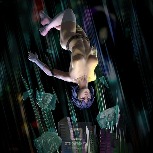 4852 Motoko Kusanagi NSFW - Ghost in the Shell  - STL 3D Print Files