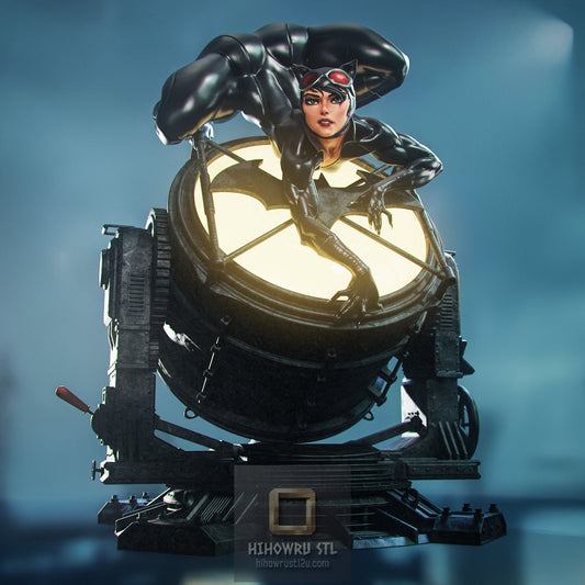 5220 Catwoman NSFW - DC COMICS - STL 3D Print Files