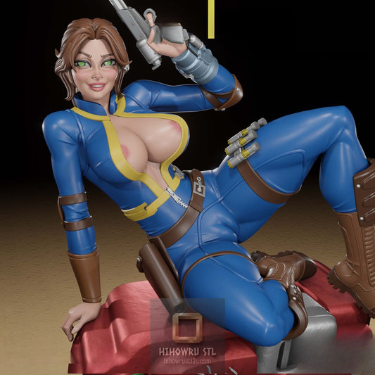 5519 Lucy MacLean NSFW - Fallout - STL 3D Print Files