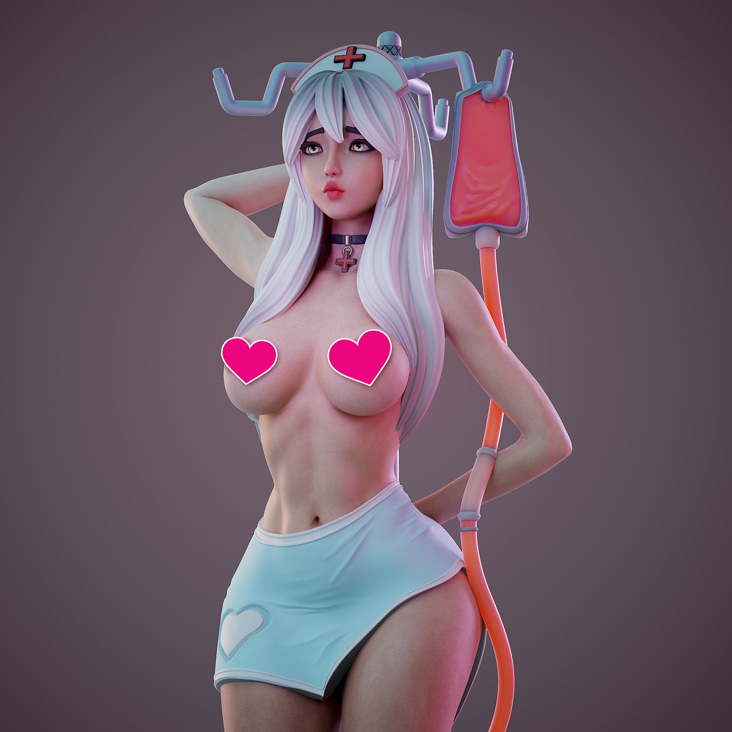 2538 Sweet Nurse NSFW - STL 3D Print Files