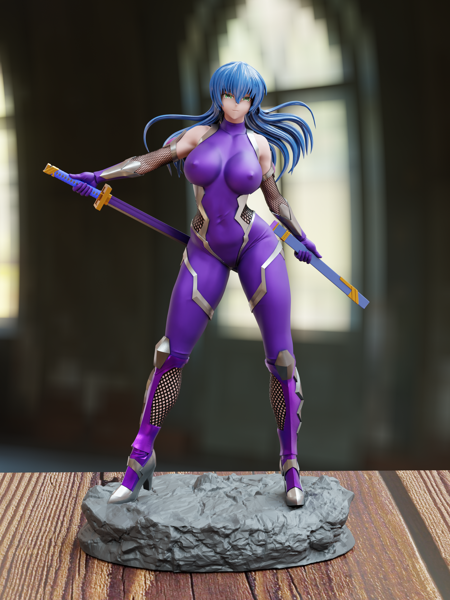 2216 Igawa Asagi NSFW - Taimanin - STL 3D Print Files