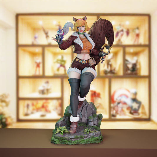 4075 Squirrel Girl NSFW - Marvel Comics - STL 3D Print Files
