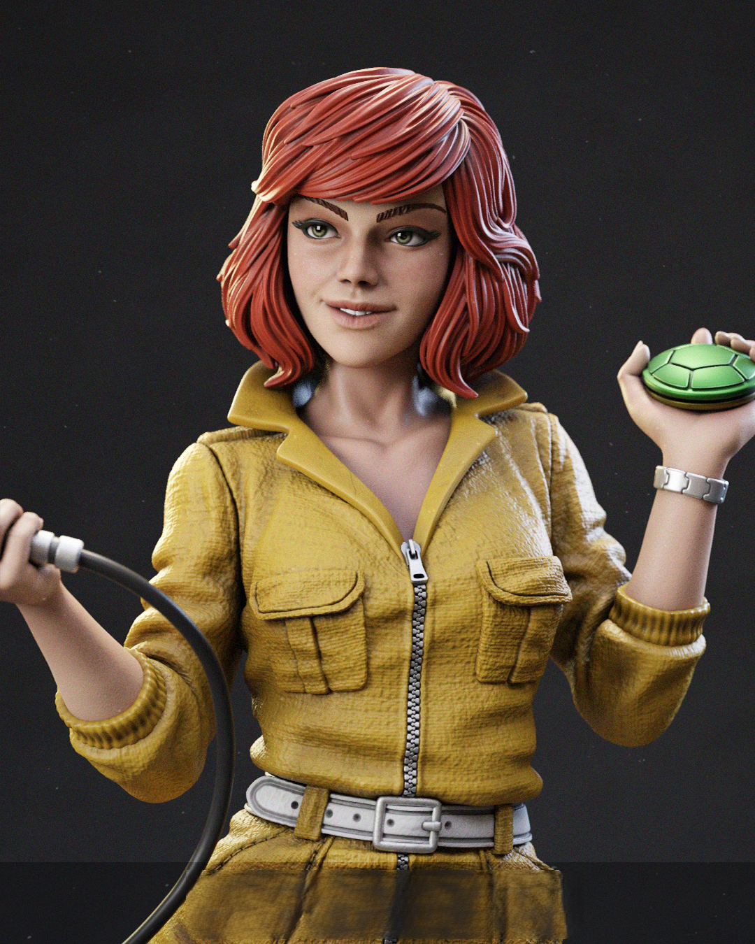 1699 April O'Neil - TMNT - STL 3D Print Files