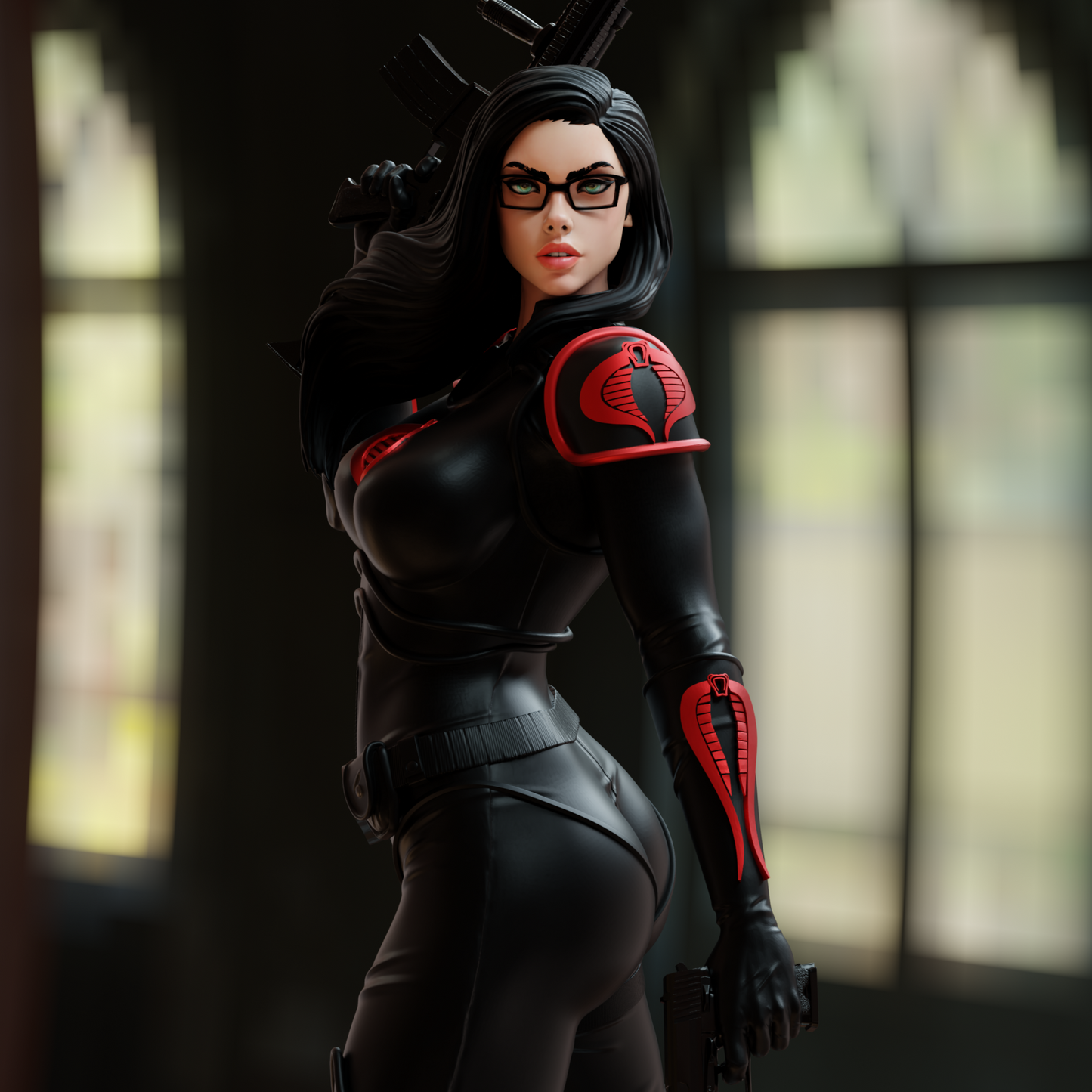 2322 Baroness NSFW - G.I. Joe - STL 3D Print Files