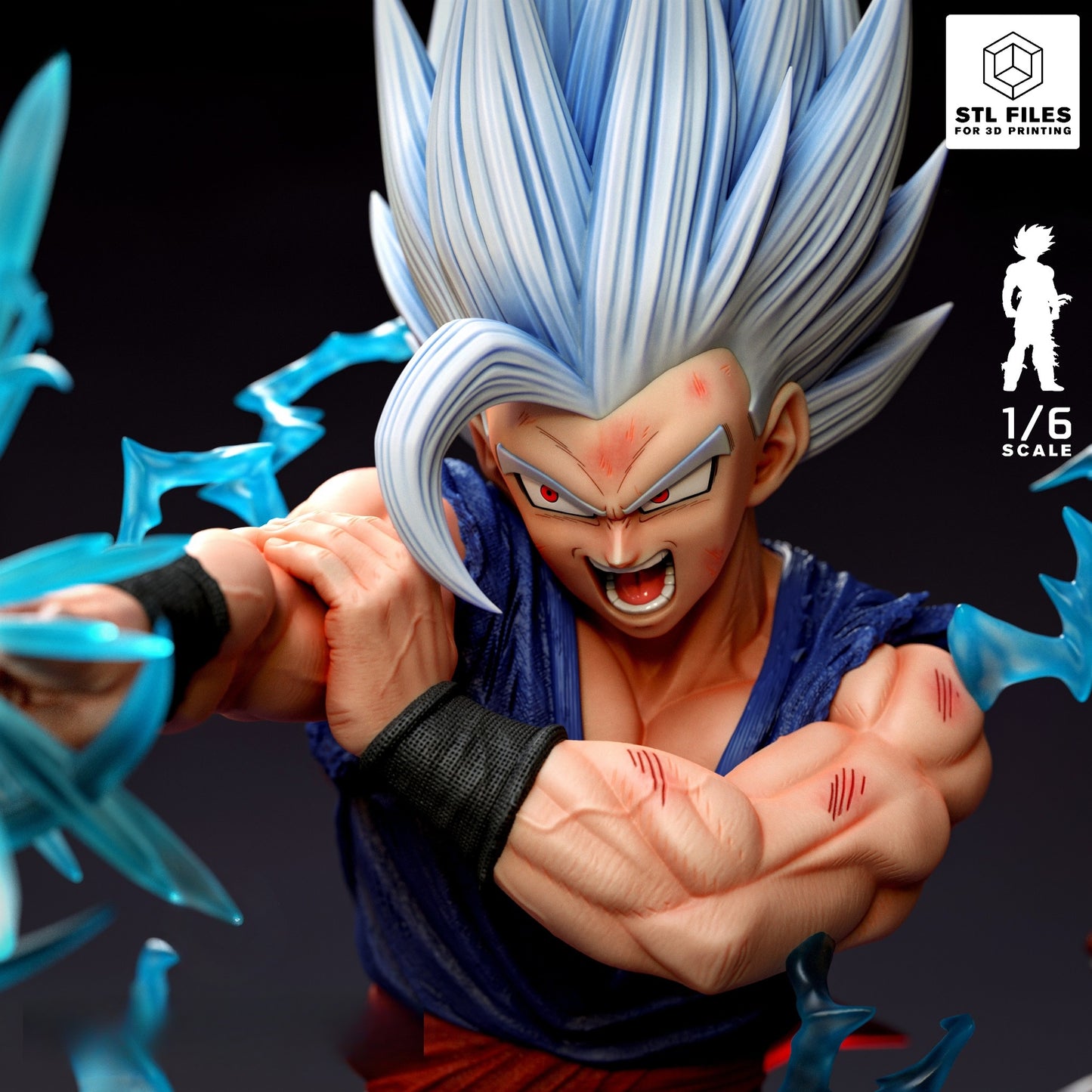 3474 Gohan Beast - Dragon Ball Super - STL 3D Print Files