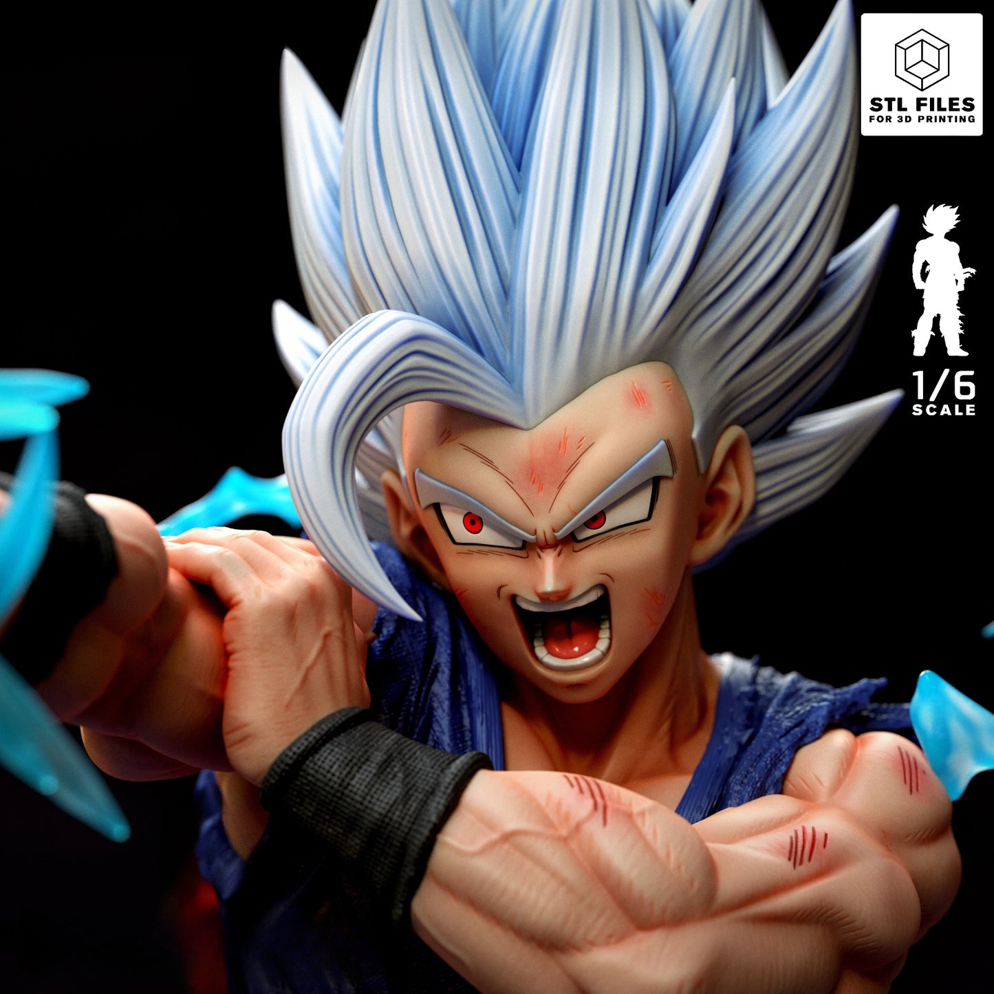 3474 Gohan Beast - Dragon Ball Super - STL 3D Print Files
