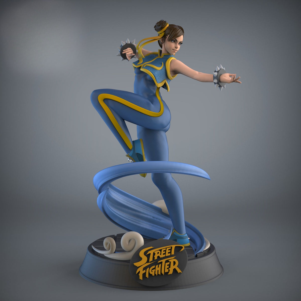 3841 Chun-Li - Street Fighter - STL 3D Print Files – My Stl