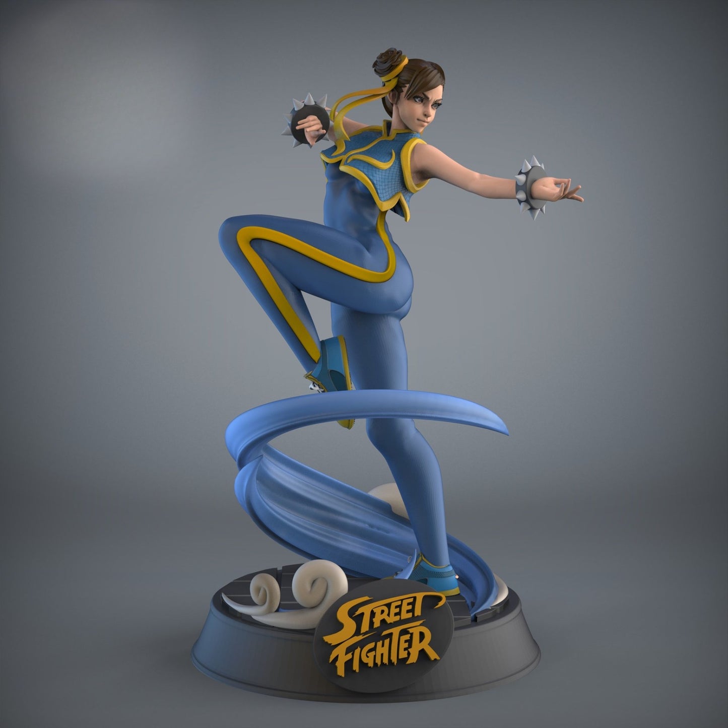 3841 Chun-Li - Street Fighter - STL 3D Print Files