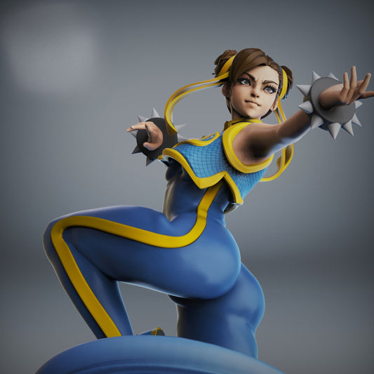 3841 Chun-Li - Street Fighter - STL 3D Print Files