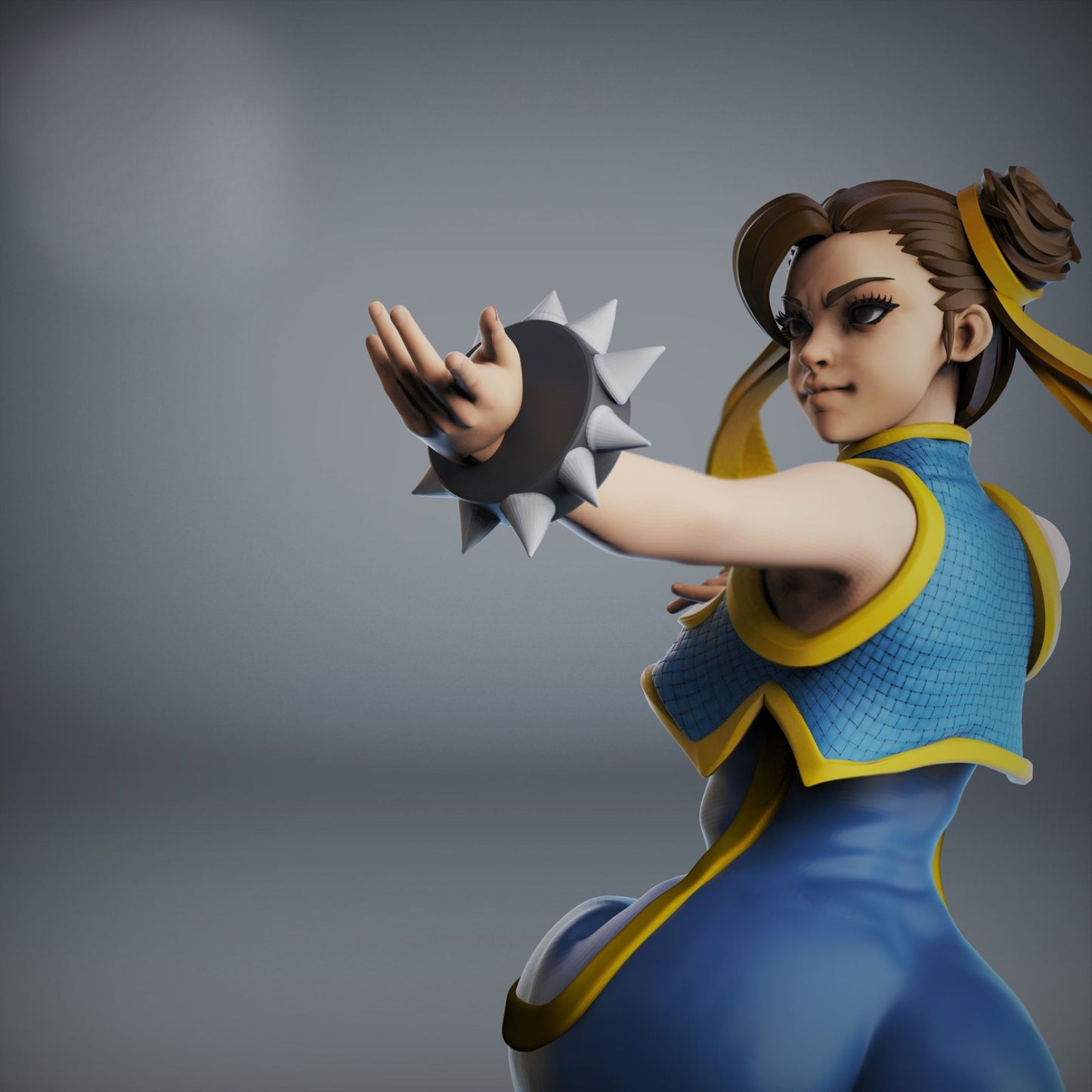 3841 Chun-Li - Street Fighter - STL 3D Print Files