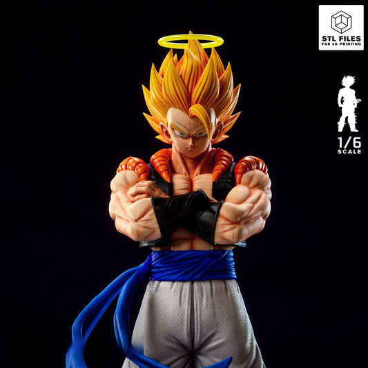 4136 Gogeta - Super Saiyan 2 - STL 3D Print Files