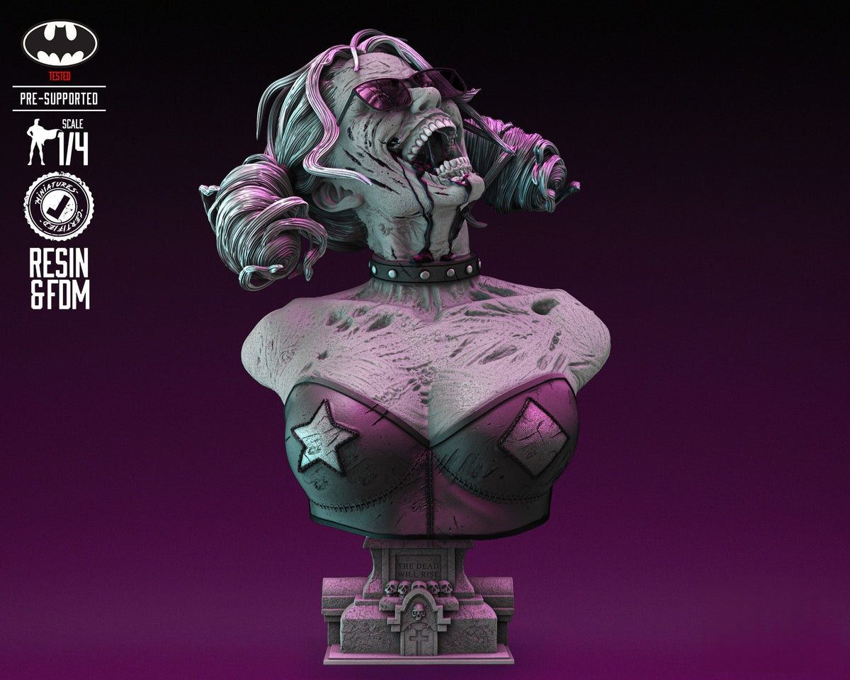 DC Zombies Bust - DC Comics - STL 3D Print Files – My Stl