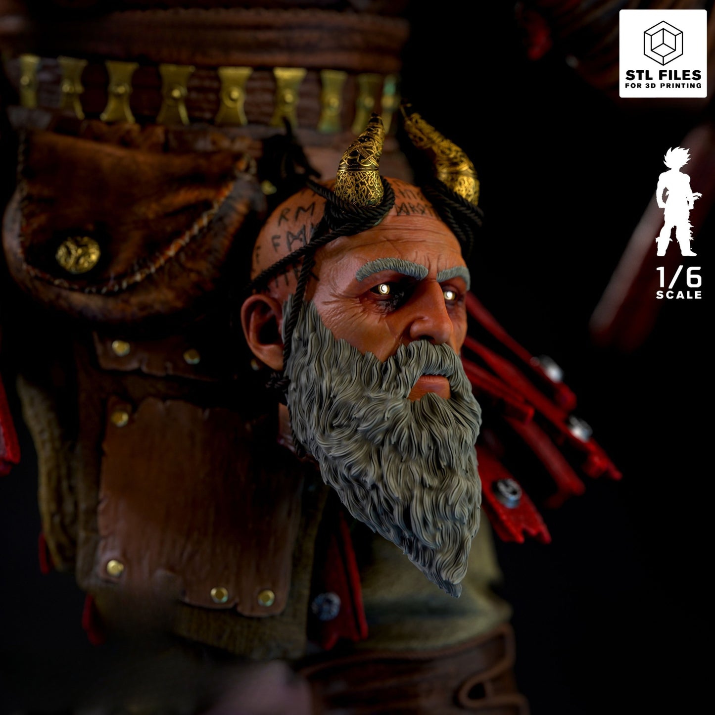 3123 Kratos - God of War - STL 3D Print Files