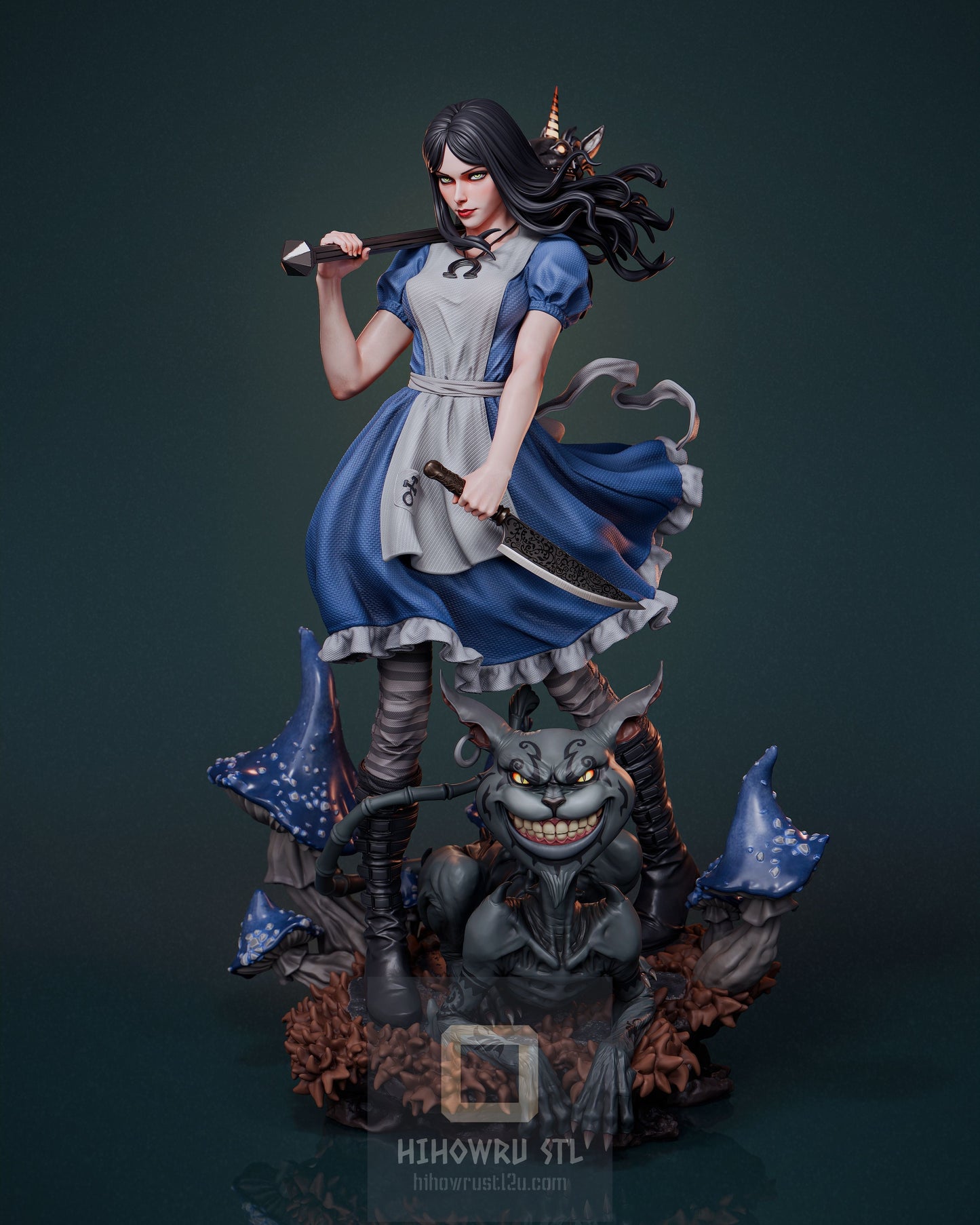 4450 Alice Liddell NSFW - ALICE Madness Returns - STL 3D Print Files