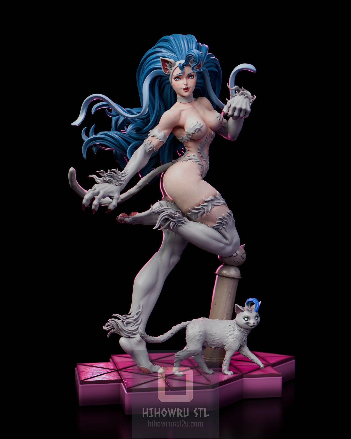 4553 Felicia - Darkstalkers - STL 3D Print Files