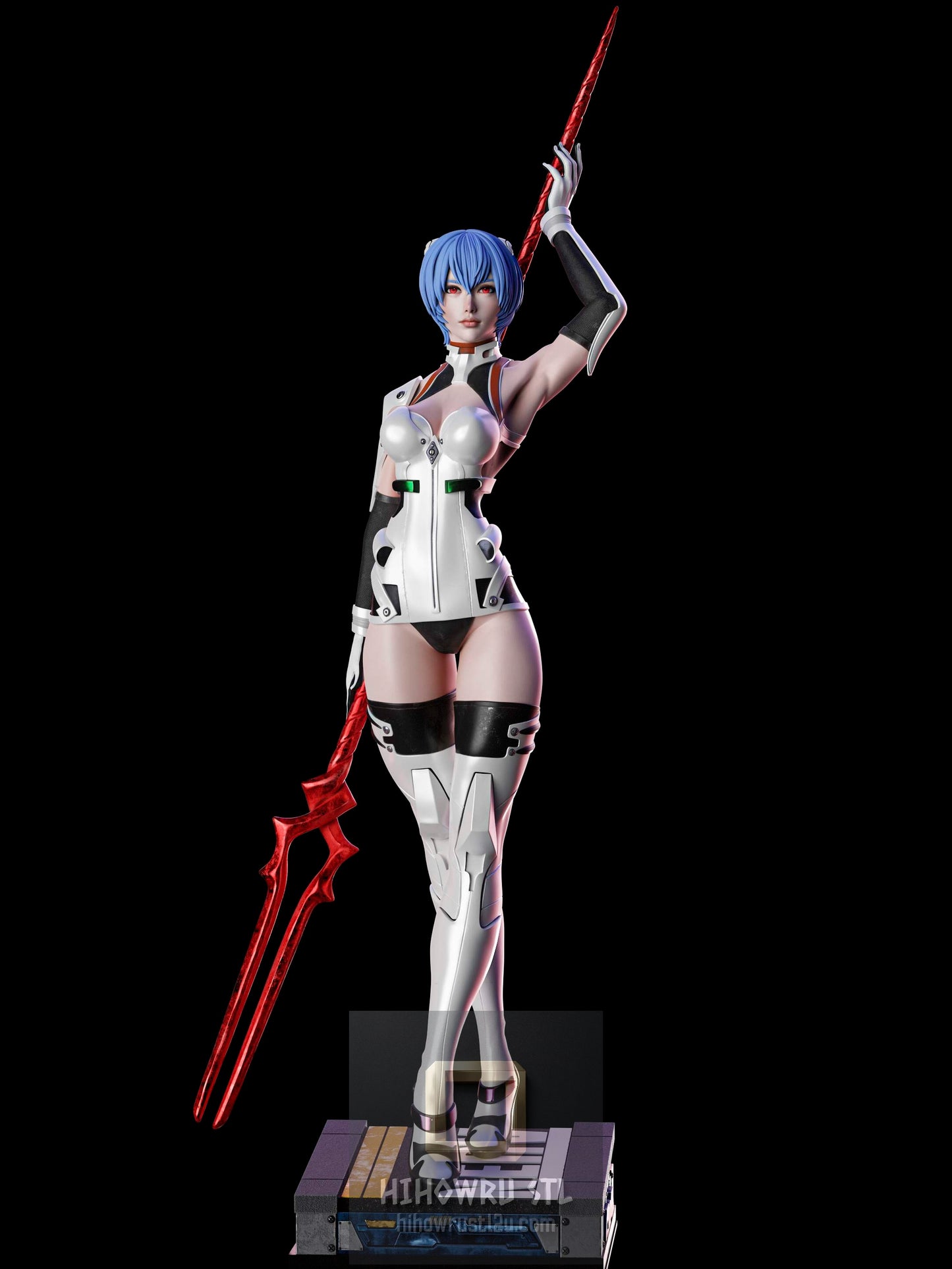 5343 Rei Ayanami NSFW - Evangelion - STL 3D Print Files