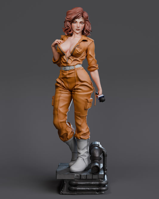 3820 April O'Neil - TMNT - STL 3D Print Files