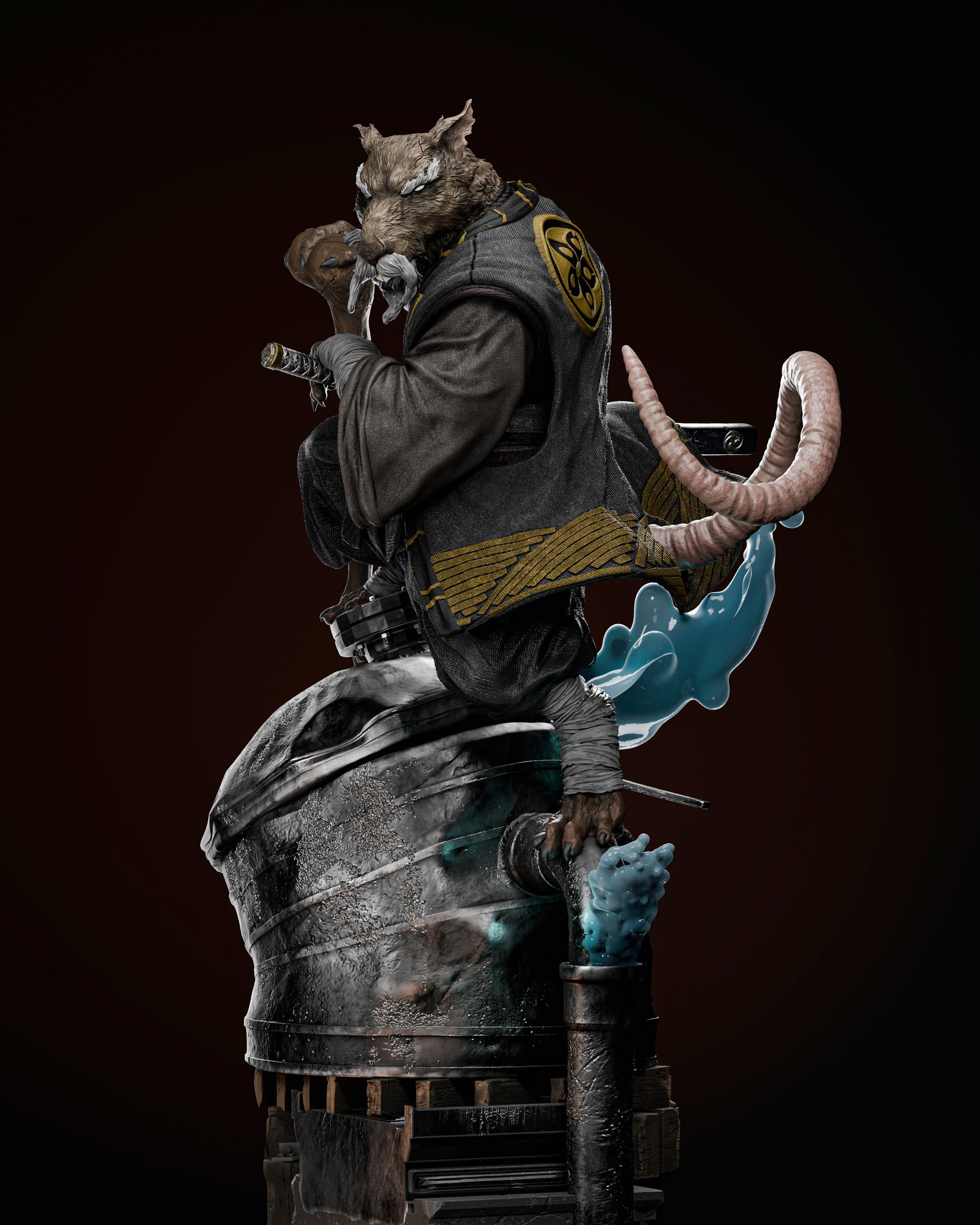 2634 Splinter - TMNT - STL 3D Print Files â My Stl