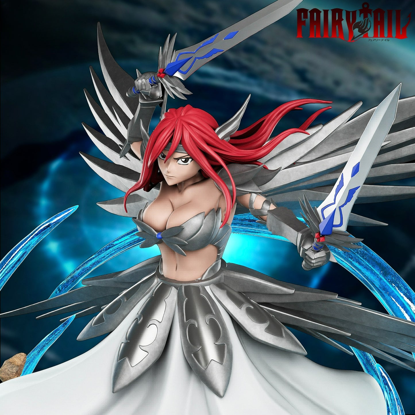 3312 Erza Scarlet - Fairy Tail - STL 3D Print Files