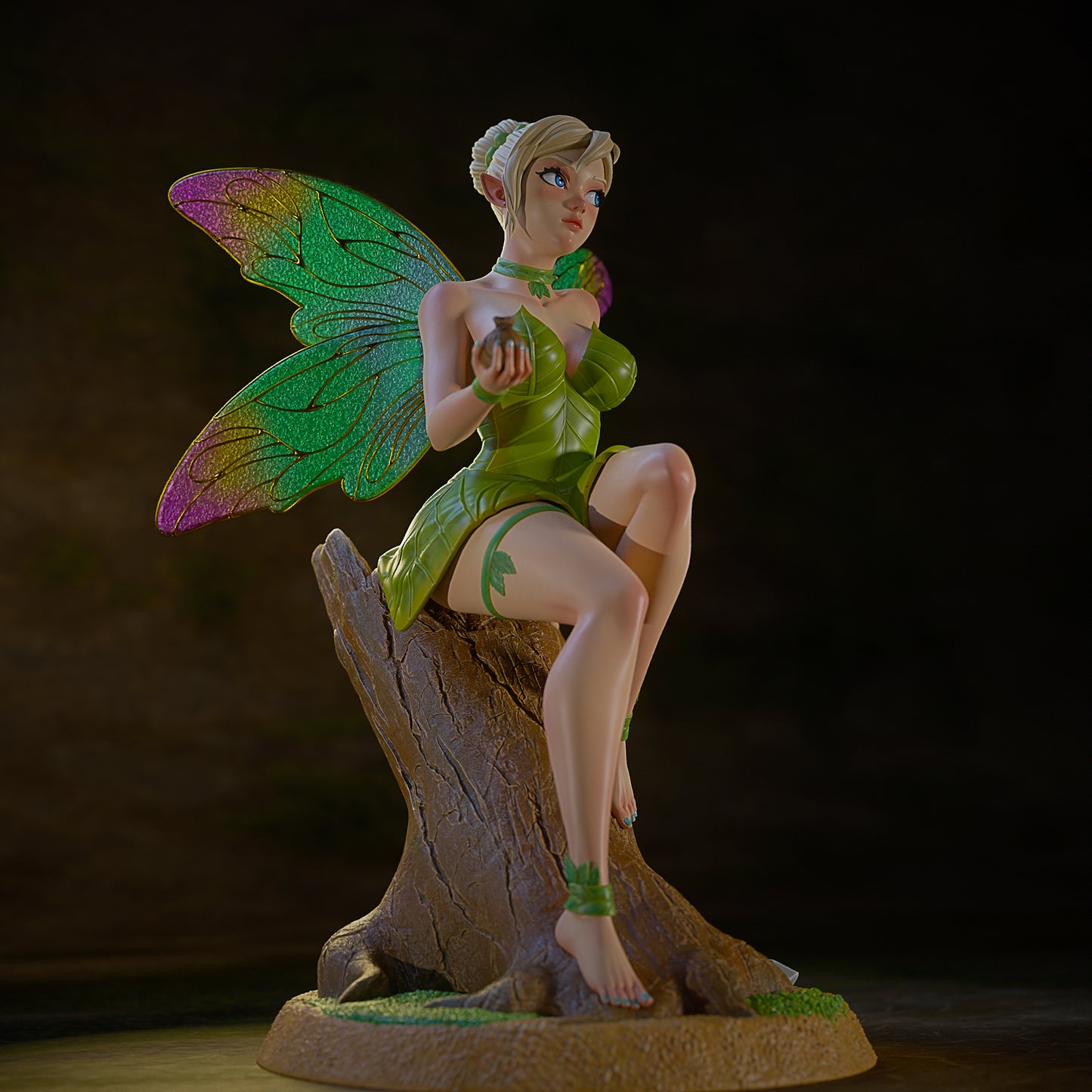 3167 Tinker Bell NSFW - Peter Pan - STL 3D Print Files