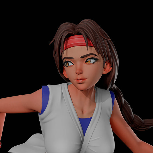 4003 YURI SAKAZAKI NSFW - THE KING OF FIGHTERS - STL 3D Print Files