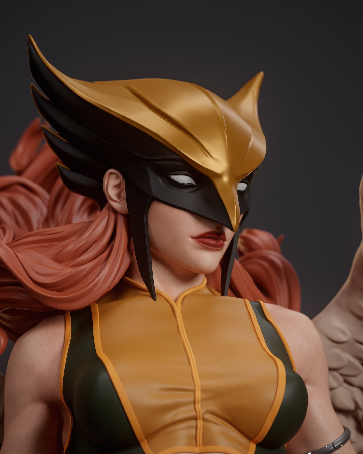 3323 Hawkgirl - DC Comics - STL 3D Print Files