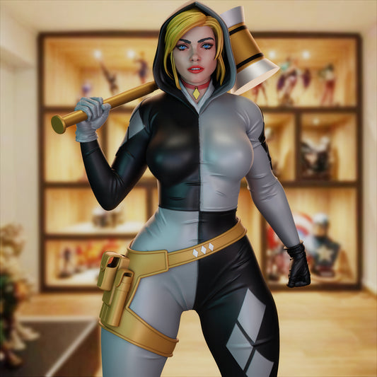 4169 Harley Quinn Noir NSFW - STL 3D Print Files