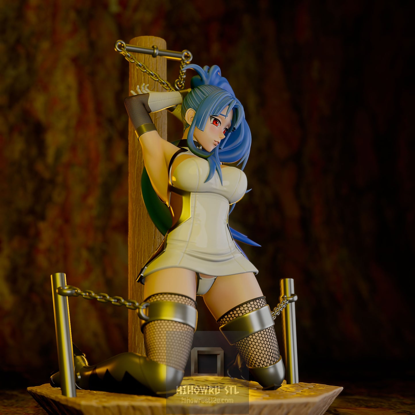 5066 Murasaki Yatsu NSFW - Taimanin - STL 3D Print Files