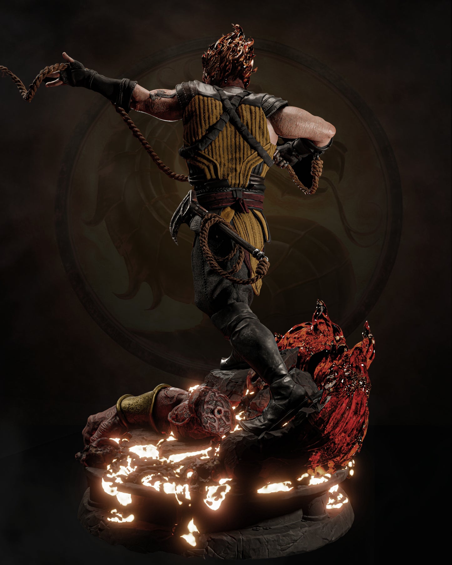 1976 Scorpion - Mortal Kombat - STL 3D Print Files